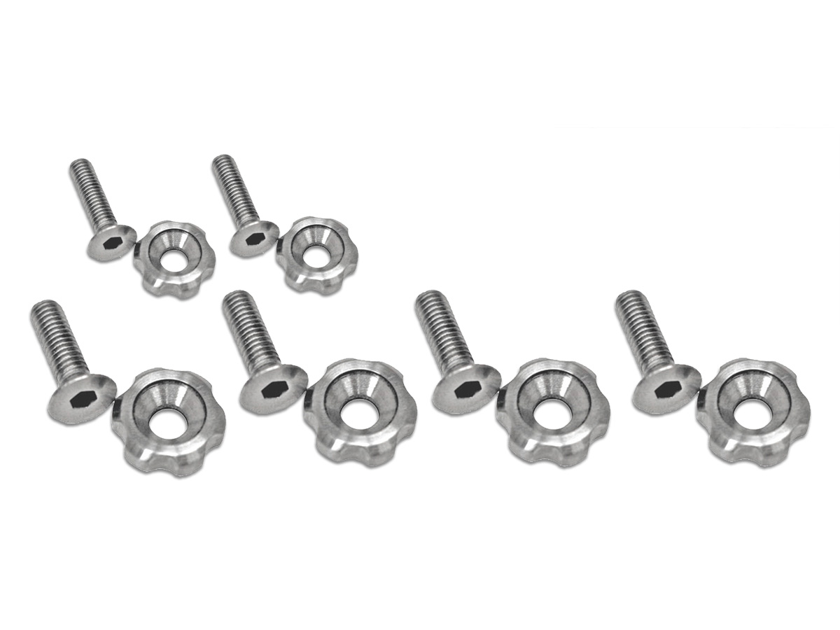 05-07 HOOD HINGE MOUNT KIT - SS (image for) 05-07 HOOD HINGE MOUNT KIT - SS