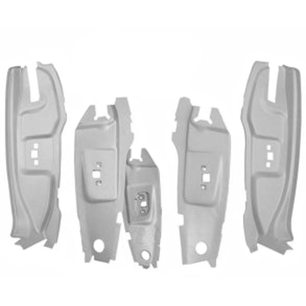 65-66 QUARTER JAM B PILLAR SET (image for) 65-66 QUARTER JAM B PILLAR SET