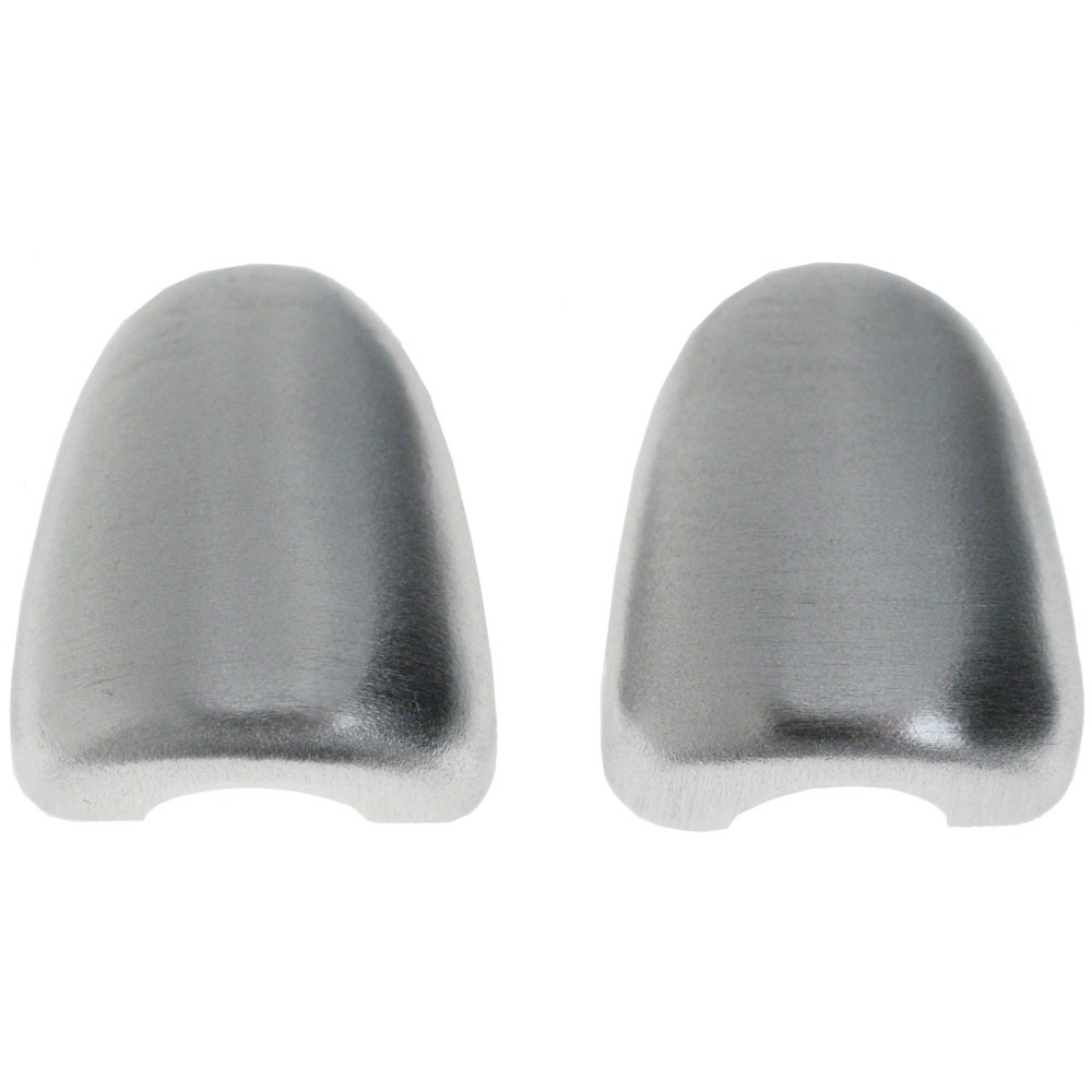 (image for) 2005-07 STAMPED ALUMINUM WINDSHIELD WASHER NOZZLE COVERS