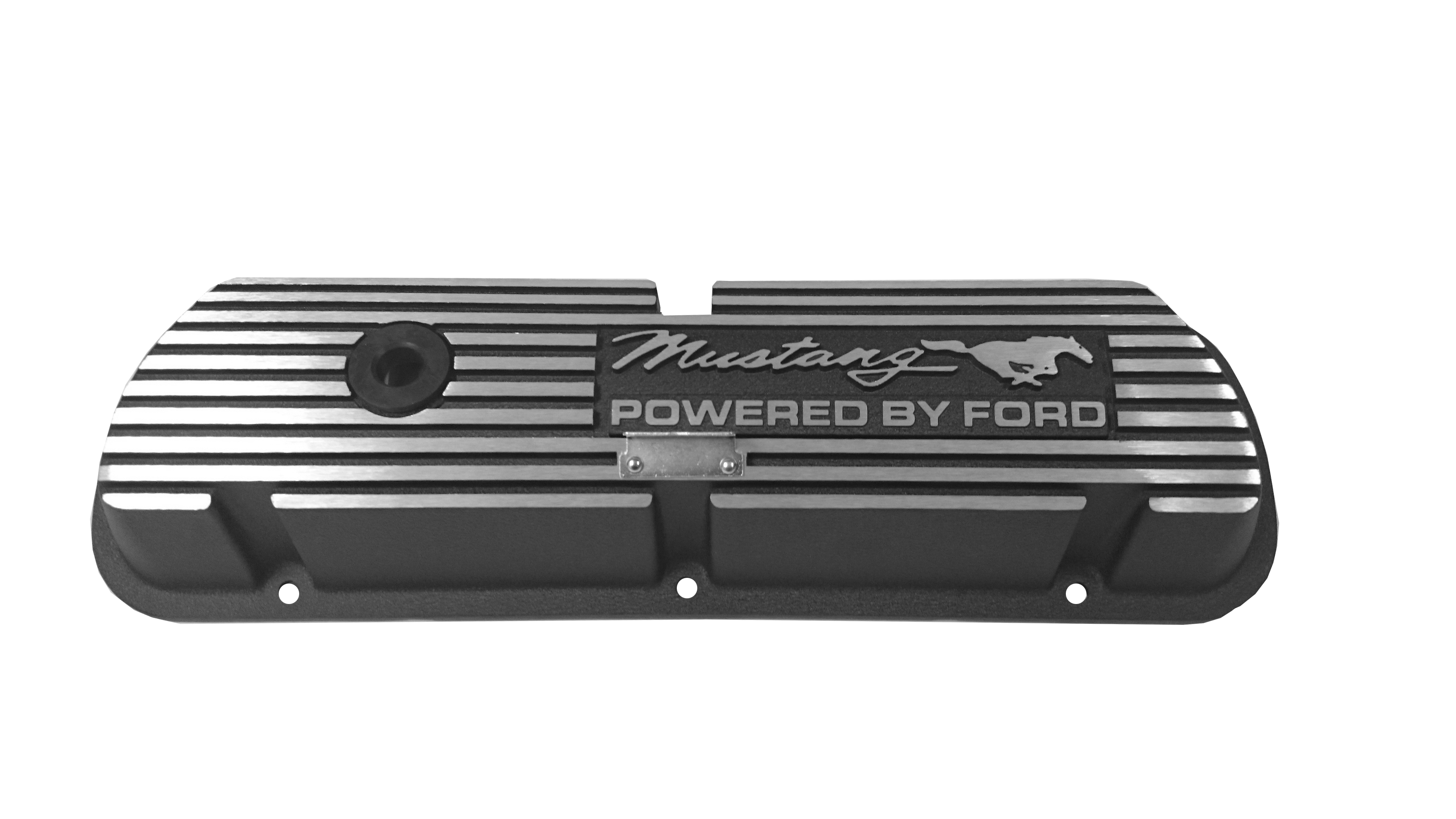 (image for) MUSTANG SCRIPT SMALL BLOCK VALVE COVERS