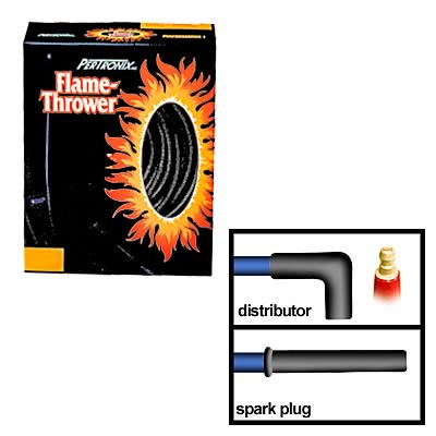 PERTRONIX 8MM CUSTOM SPARK PLUG WIRE SET- HEI/STRAIGHT - BLACK (image for) PERTRONIX 8MM CUSTOM SPARK PLUG WIRE SET- HEI/STRAIGHT - BLACK