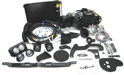 69-70 VINTAGE AIR SURE FIT AC KIT - 134A, NON-FACTORY AIR CAR