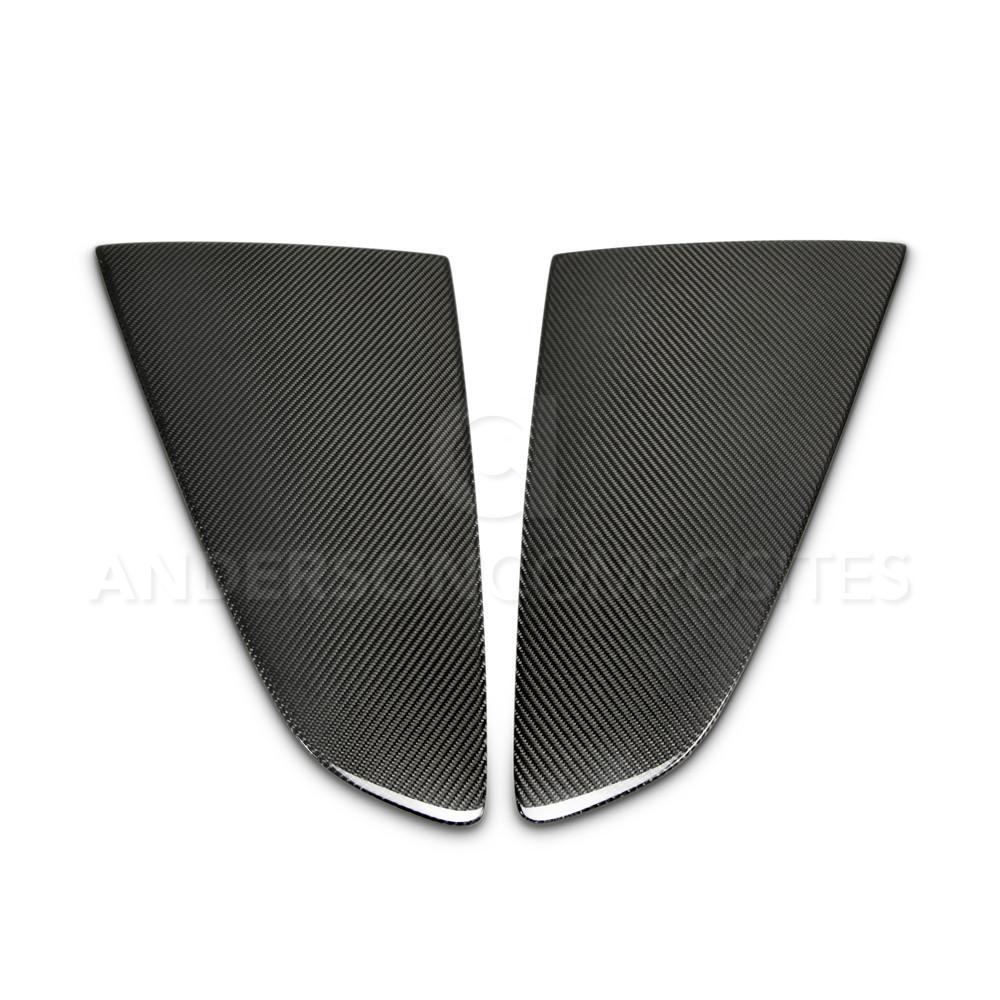 (image for) 2015-20 MUSTANG CARBON FIBER TYPE - FLAT SIDE WINDOW PANELS (PAI
