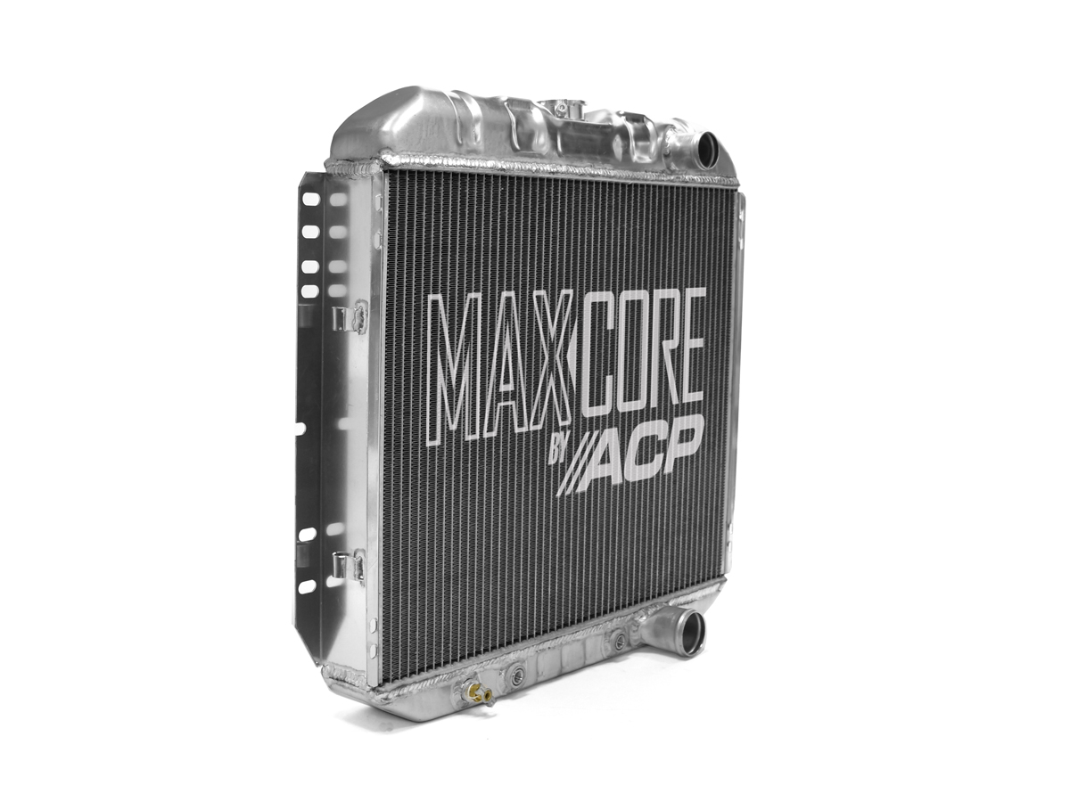 (image for) 67-69 289/302/351W MAXCORE ALUMINUM 2 ROW PERFORMANCE RADIATOR