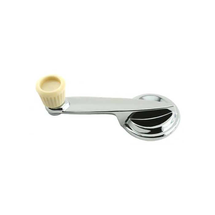 (image for) 60-63 FALCON, COMET WINDOW HANDLE WITH WHITE KNOB