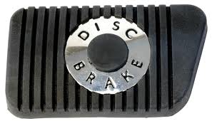 (image for) 64 1/2 DISC BRAKE PEDAL PAD - (MANUAL TRANS)