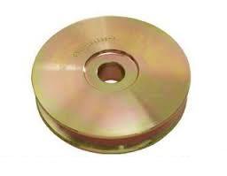 65-73 HIGH PERFORMANCE YELLOW STEEL ALTERNATOR PULLEY