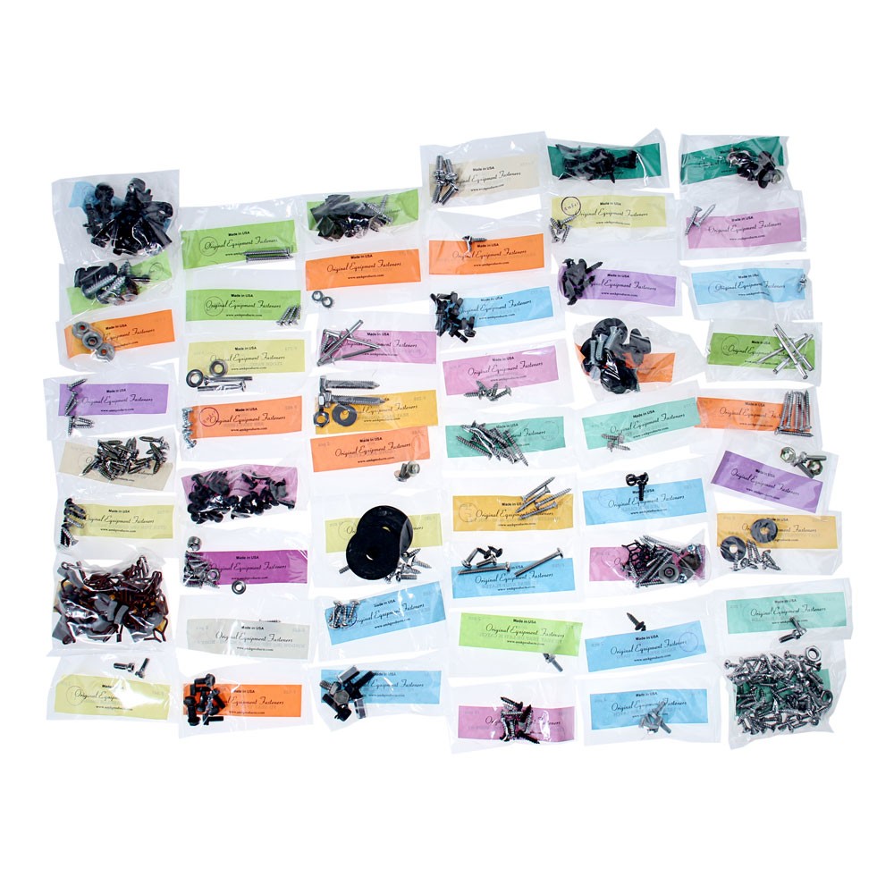 65-66 FASTBACK STANDARD INTERIOR FASTENER KIT