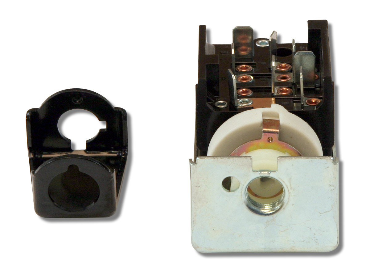 (image for) 64-65 BEFORE 8/17/64 HEADLIGHT SWITCH W/GENERATOR - W/SPACER