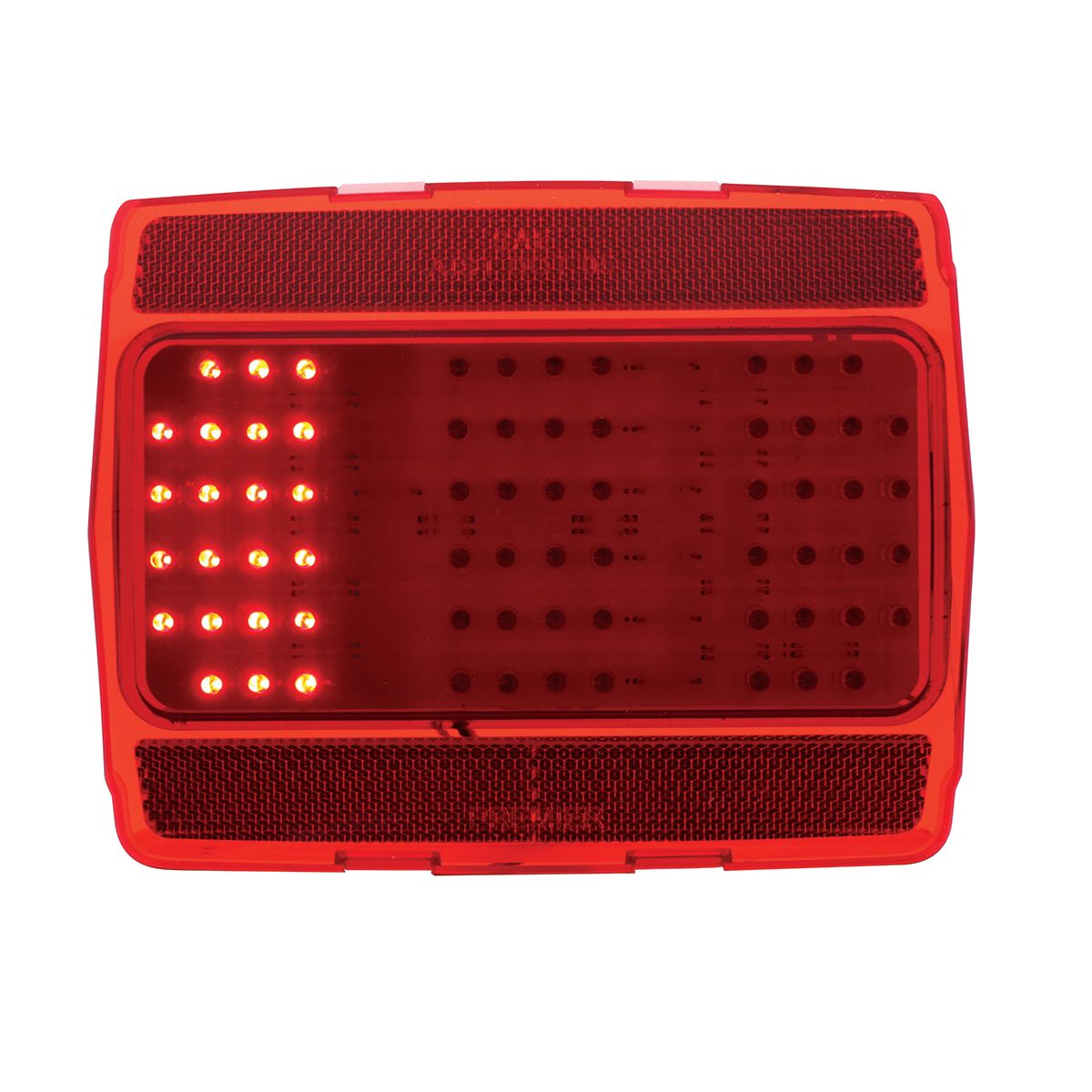 (image for) 64-66 SEQUENTIAL TAIL LIGHT LENS (68 LEDS)