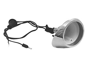 65-66 LH BACK-UP LIGHT BODY - REPRODUCTION (image for) 65-66 LH BACK-UP LIGHT BODY - REPRODUCTION