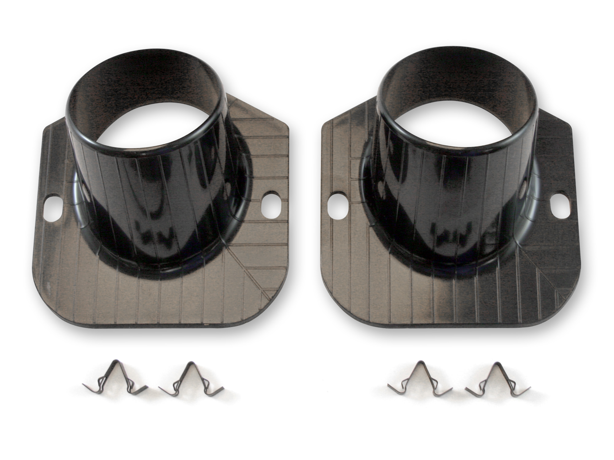 65-66 DEFROSTER AIR DUCTS WITH CLIPS