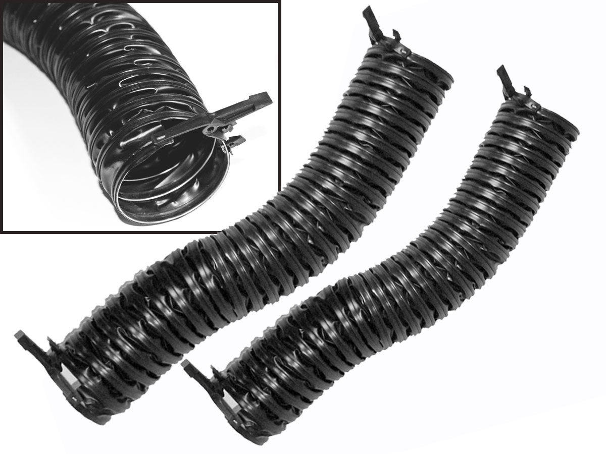 (image for) 64-68 DEFROSTER HOSE W/CAM-LOCKS - 66-77 BRONCO