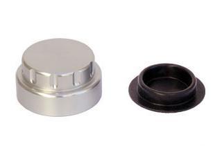 64-66 BILLET MASTER CYLINDER DRUM BRAKE CAP (image for) 64-66 BILLET MASTER CYLINDER DRUM BRAKE CAP