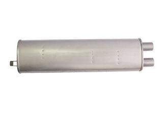 65-66 V8 SINGLE EXHAUST TRANSVERSE MUFFLER 2" PIPE (image for) 65-66 V8 SINGLE EXHAUST TRANSVERSE MUFFLER 2" PIPE