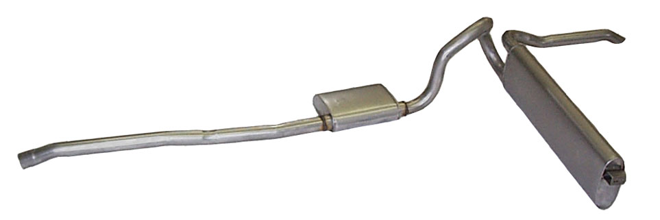 65-66 SB SINGLE EXHAUST KIT (image for) 65-66 SB SINGLE EXHAUST KIT