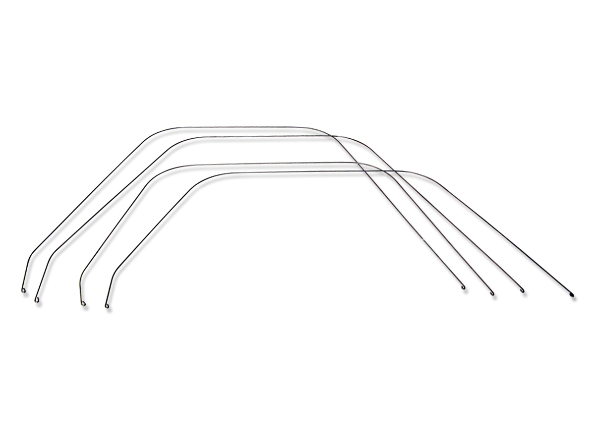 (image for) 64-66 STANDARD SEAT LISTING OR BOLSTER WIRES - SET OF 4