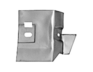 65-66 LH REAR INNER FENDER APRON EXTENSION BRACKET (image for) 65-66 LH REAR INNER FENDER APRON EXTENSION BRACKET