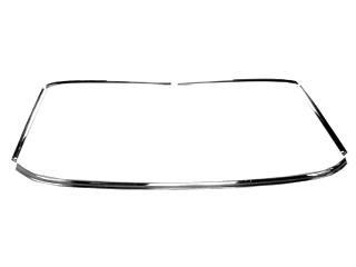 65-68 WINDSHIELD MOLDING KIT - 5 PCS (image for) 65-68 WINDSHIELD MOLDING KIT - 5 PCS