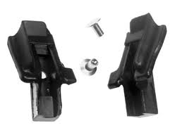 65-66 VENT WINDOW TIPS - PAIR (image for) 65-66 VENT WINDOW TIPS - PAIR