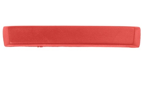 65 ARM REST PAD - BRIGHT RED