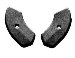 (image for) 65-67 RH & LH BLACK INNER HINGE COVERS