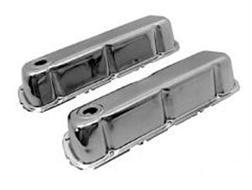 64-66 260-351W CHROME VALVE COVERS - AFTERMARKET