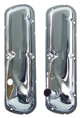 65-67 260-289-302-351W CONCOURS CHROME VALVE COVERS
