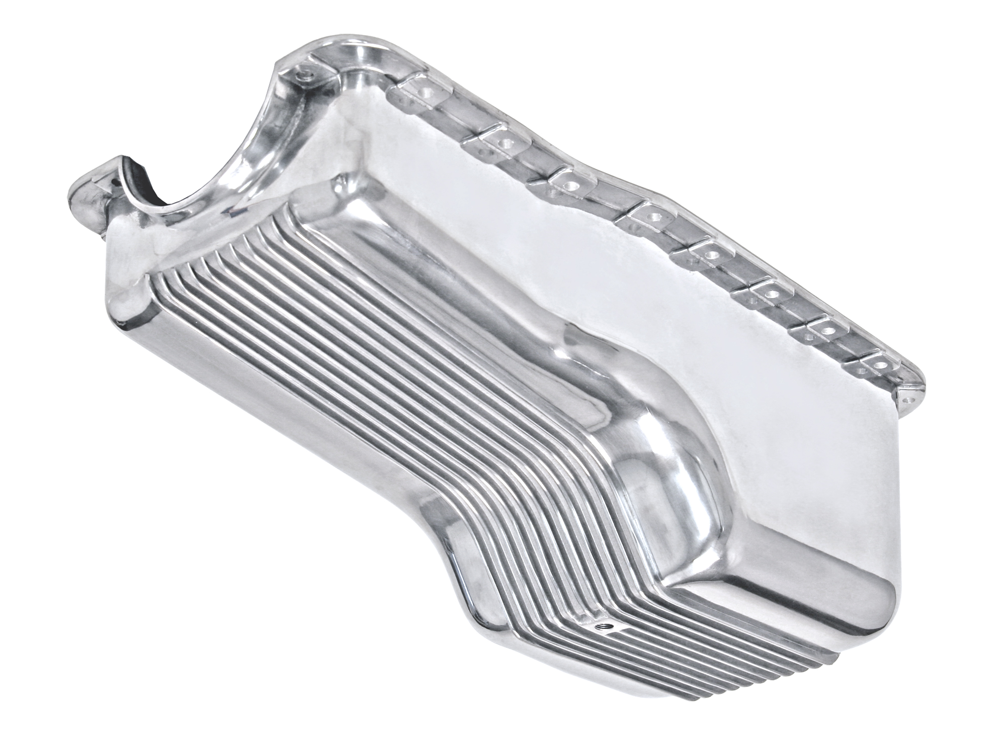 64-73 ALUMINUM FINNED OIL PAN - 260-289-302