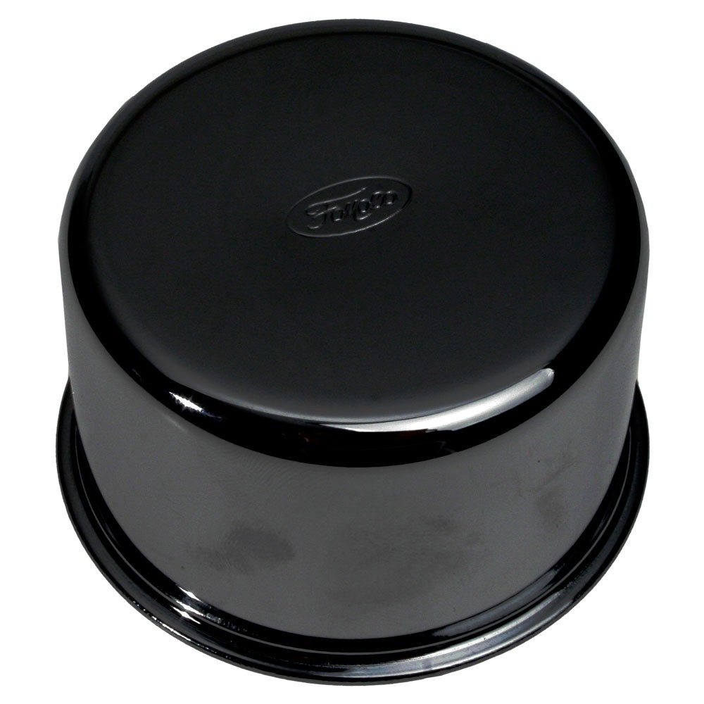 65-66 ORIGINAL OPEN OIL BREATHER CAP NON EMISSIONS - BLACK