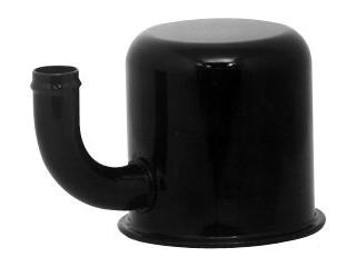 65-66 EXACT REPRO OIL BREATHER CAP EMISSIONS BLACK - CLOSED