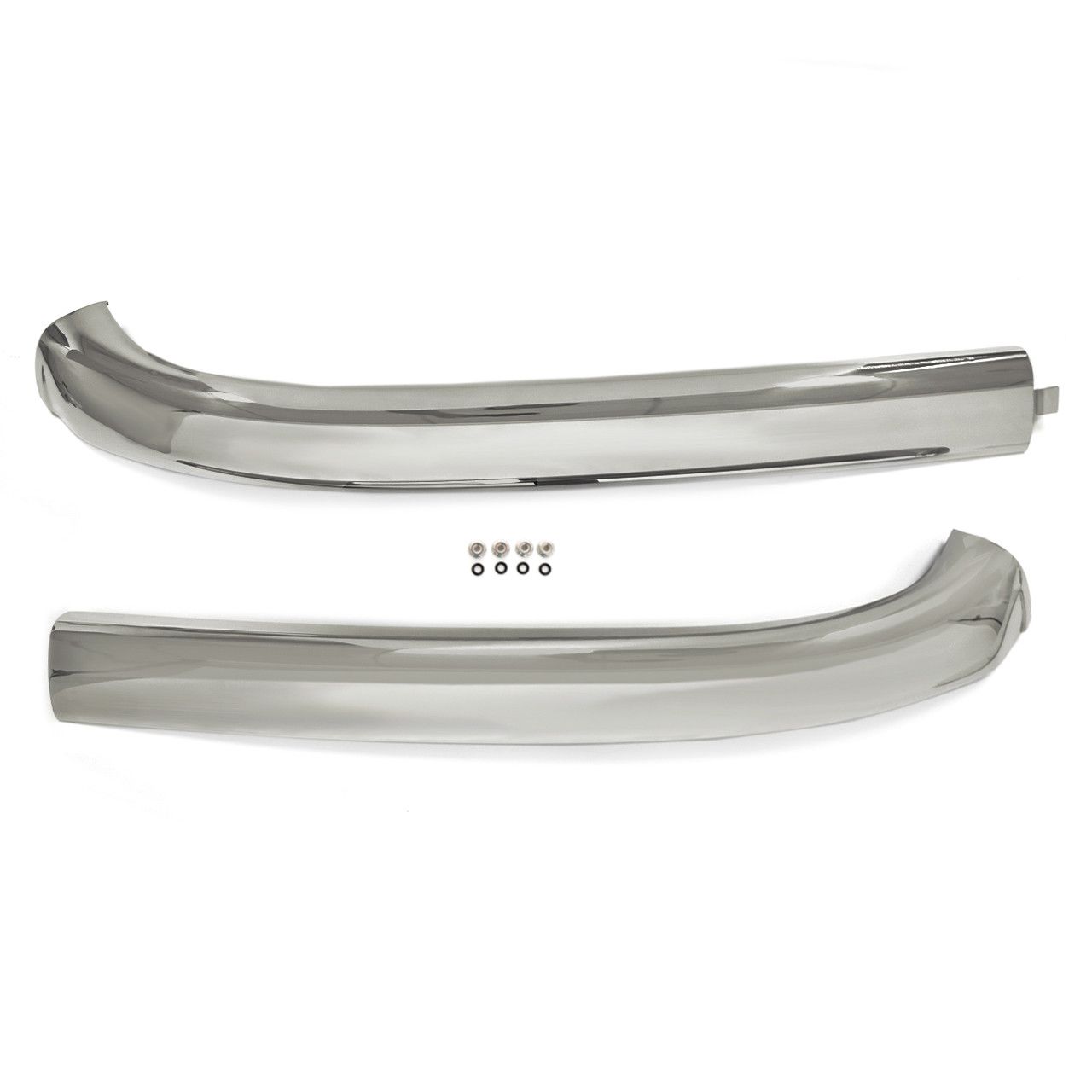 65-68 MUSTANG CONVERTIBLE UPPER WINDSHIELD MOLDINGS, PAIR (image for) 65-68 MUSTANG CONVERTIBLE UPPER WINDSHIELD MOLDINGS, PAIR