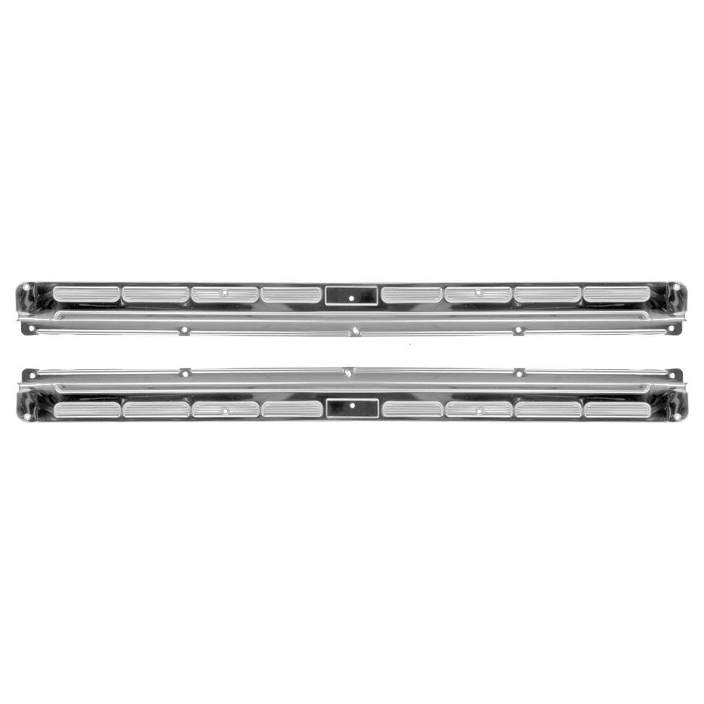 64-68 CONVERTIBLE STAINLESS STEEL DOOR SILL PLATES - PAIR