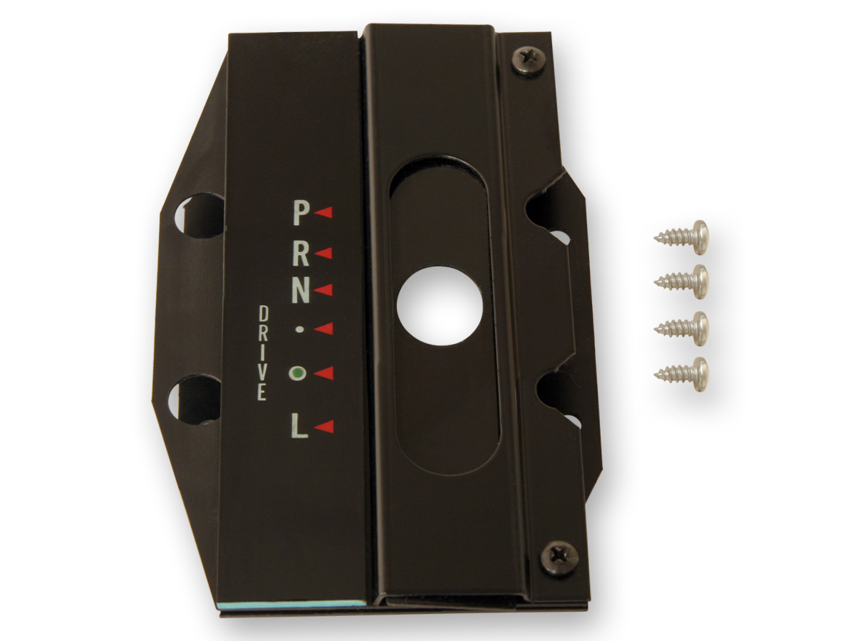 65-66 CENTER CONSOLE AUTO SHIFTER DIAL & SLIDE ASSEMBLY