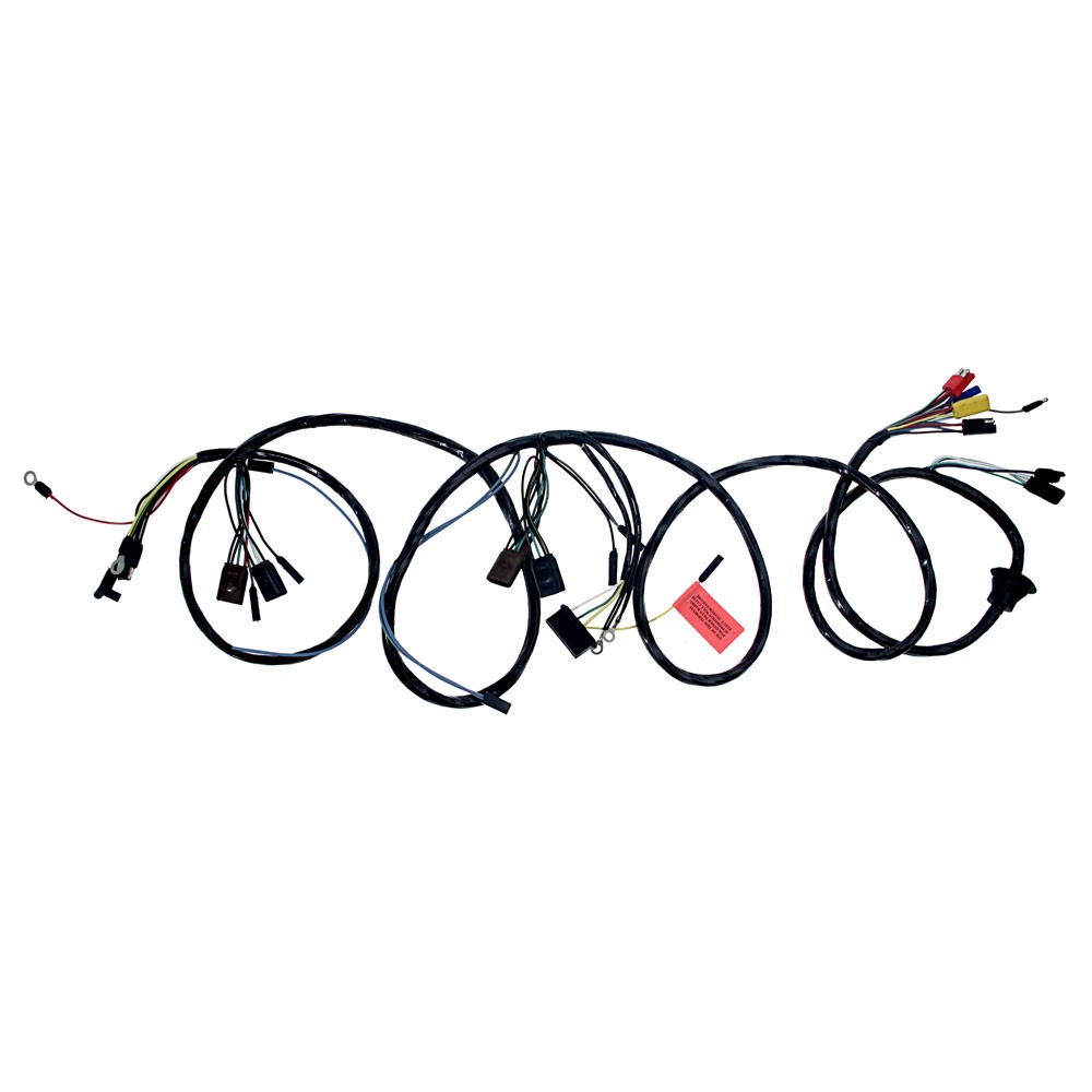 67 HEADLIGHT FEED WIRING W/O TACH W/GT (image for) 67 HEADLIGHT FEED WIRING W/O TACH W/GT