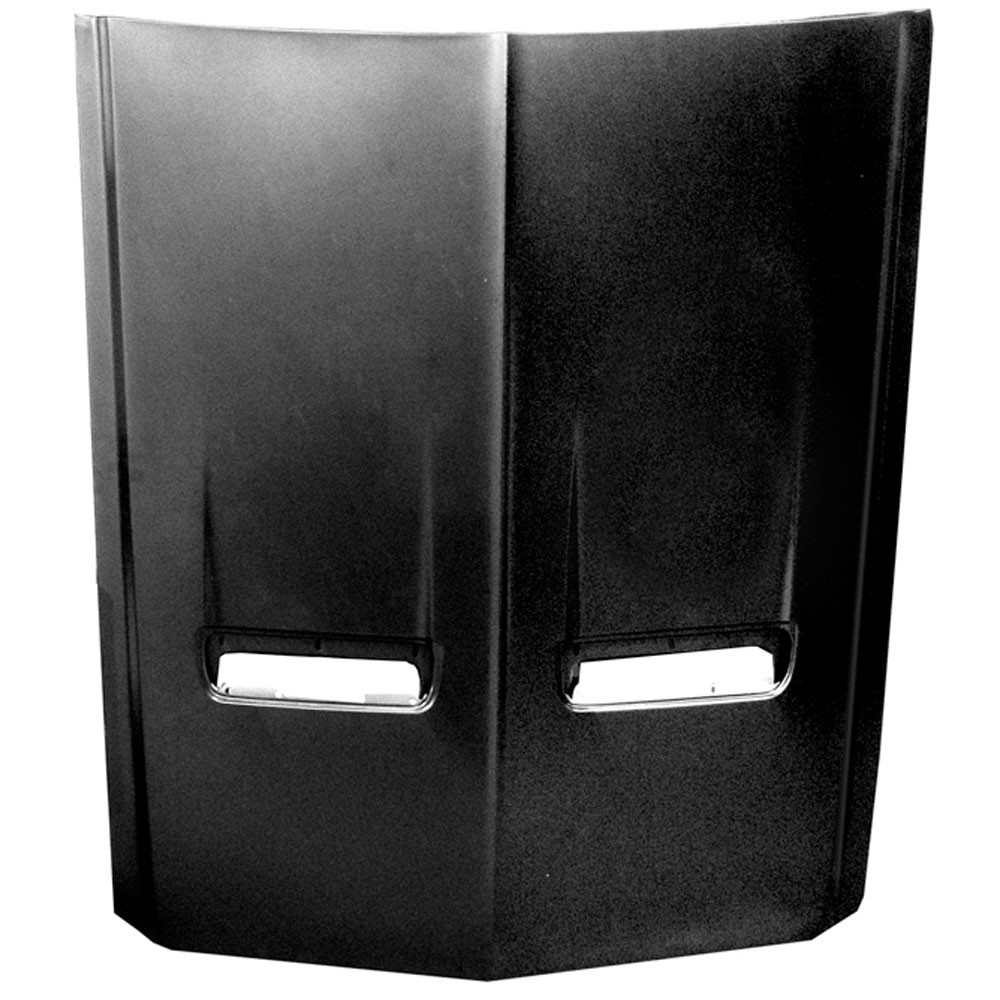 67-68 HOOD WITH TURN SIGNAL LIGHT CUTOUTS - REPRODUCTION (image for) 67-68 HOOD WITH TURN SIGNAL LIGHT CUTOUTS - REPRODUCTION
