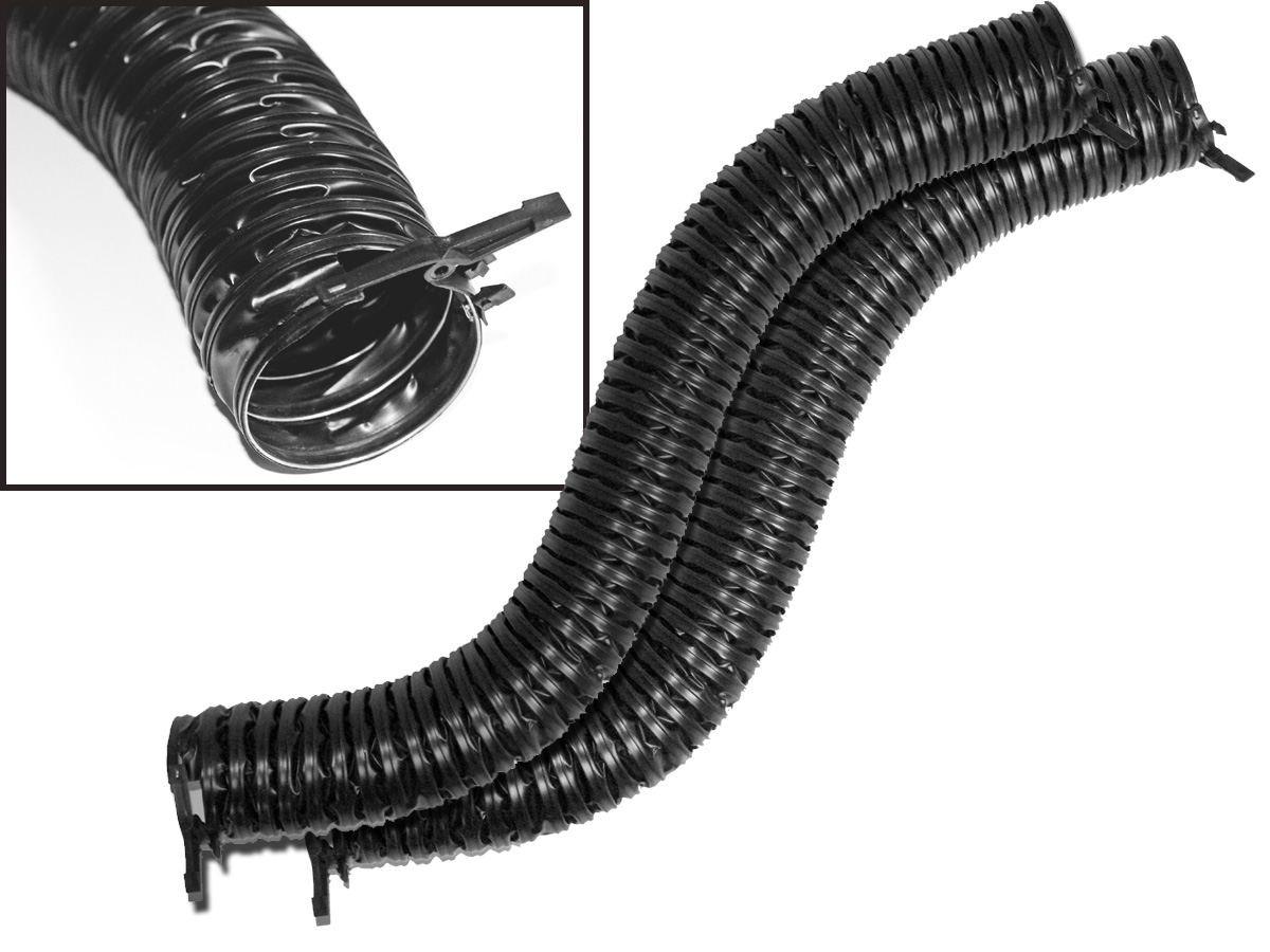 (image for) 67-68 A/C VENT HOSES WITH CLAMPS