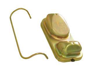 67-73 DISC BRAKE MASTER CYLINDER CAP - GOLD (image for) 67-73 DISC BRAKE MASTER CYLINDER CAP - GOLD