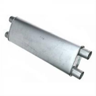 67-68 TRANSVERSE MUFFLER, DUAL EXHAUST, 2" (image for) 67-68 TRANSVERSE MUFFLER, DUAL EXHAUST, 2"