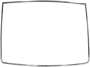 (image for) 67-68 FASTBACK REAR WINDOW MOLDING KIT - REPRODUCTION