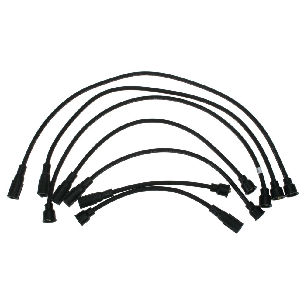 68-71 6 CYL SPARK PLUG WIRES PRINTED "AUTOLITE"