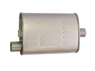 68-70 V8 MUFFLER - SINGLE EXHAUST (image for) 68-70 V8 MUFFLER - SINGLE EXHAUST
