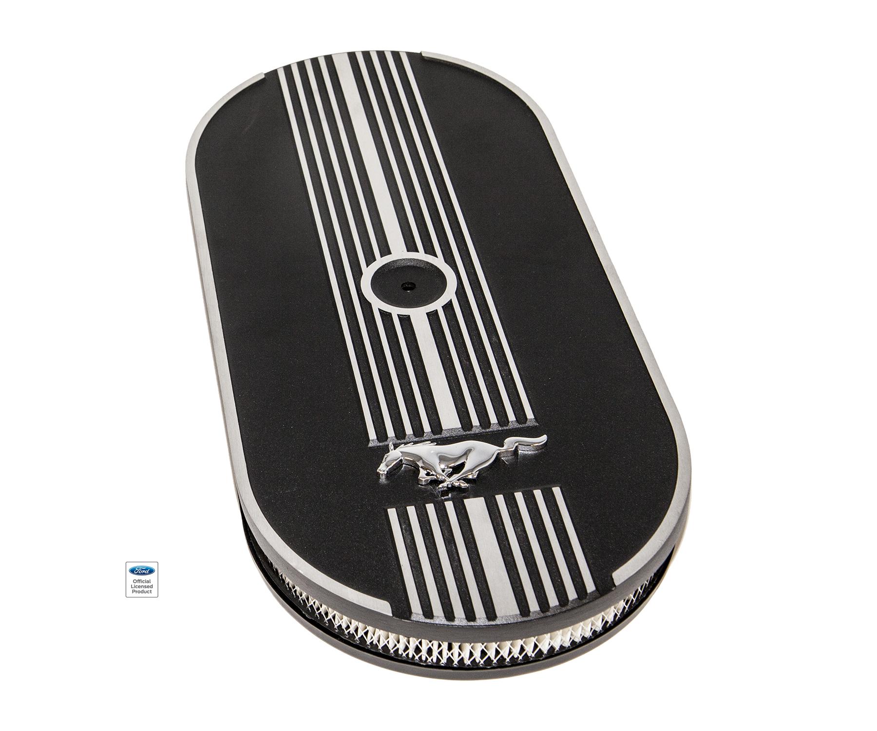 64-73 OVAL AIR CLEANER ASSEMBLY - CHROME