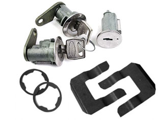 (image for) 67-69 DOOR AND IGNITION LOCK SET