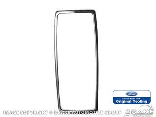 (image for) 69 TAIL LIGHT LENS STAINLESS TRIM