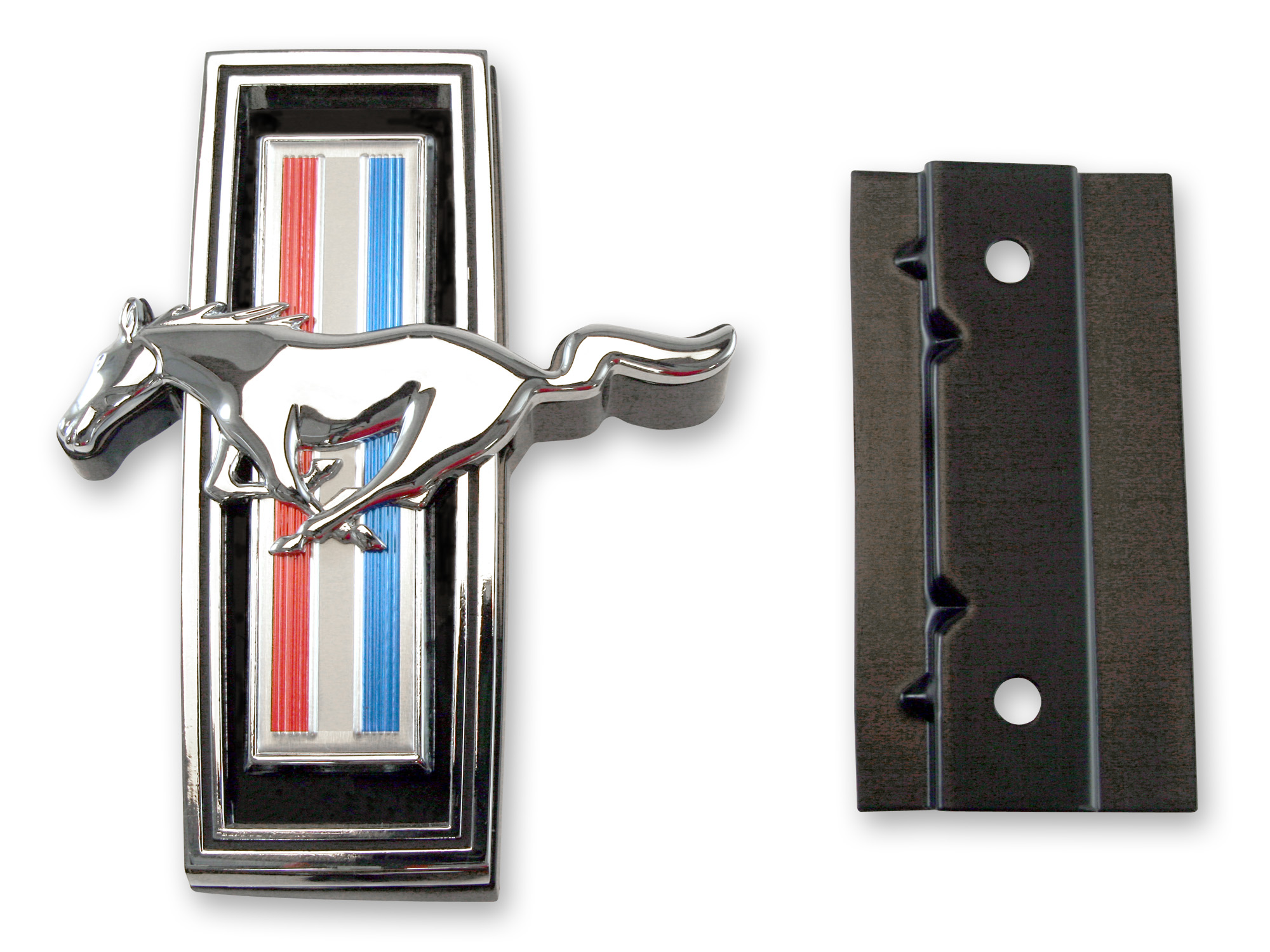 69 GRILLE EMBLEM ORNAMENT WITH MOUNTING HARDWARE