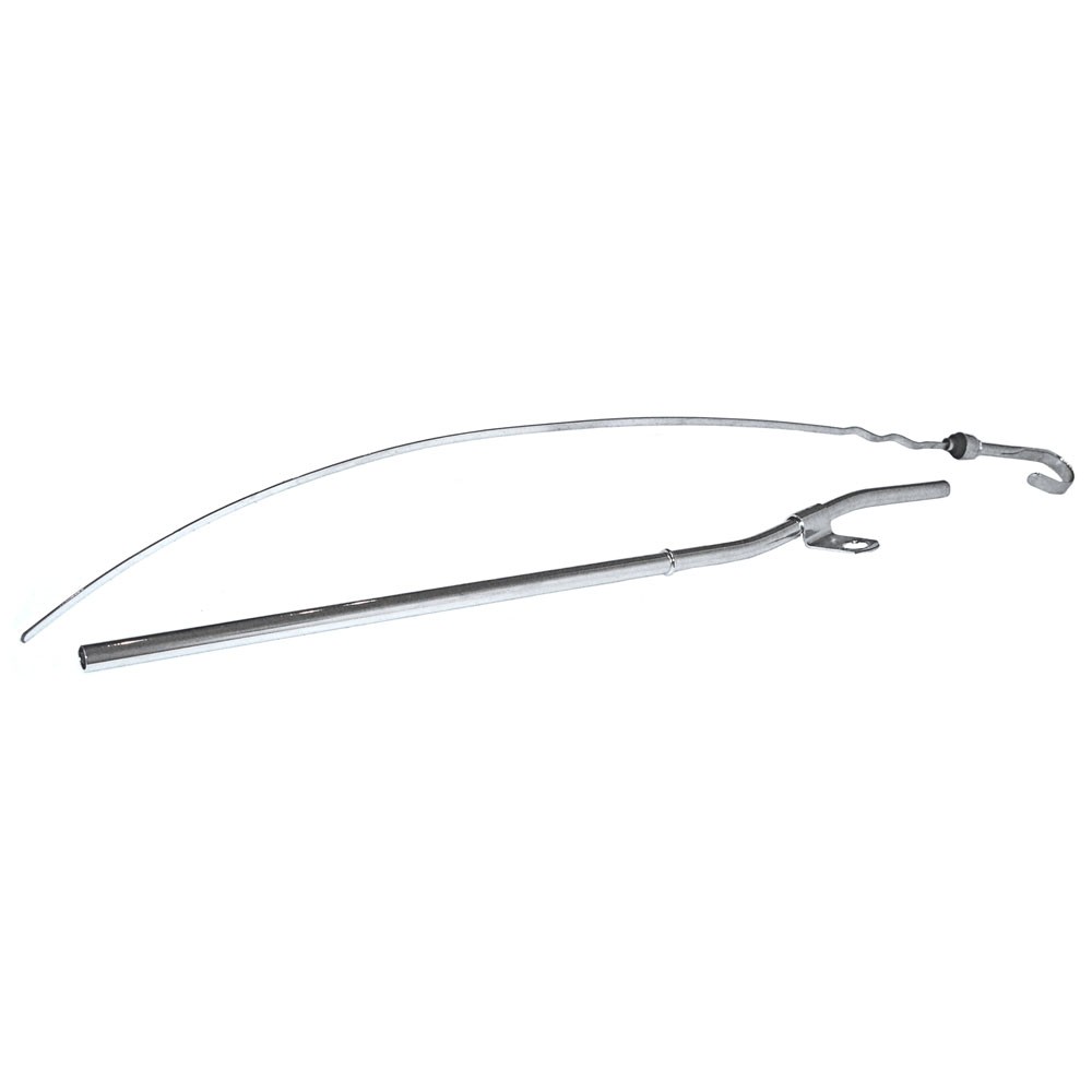 (image for) 351C ENGINE OIL DIPSTICK & TUBE - CHROME