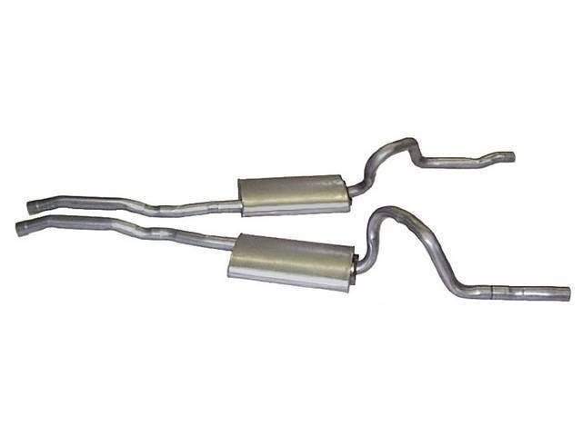 71-73 MACH 2-1/4" DUAL EXHAUST SYSTEM (image for) 71-73 MACH 2-1/4" DUAL EXHAUST SYSTEM