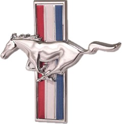 71-73 MACH 1 GRILLE ORNAMENT (image for) 71-73 MACH 1 GRILLE ORNAMENT