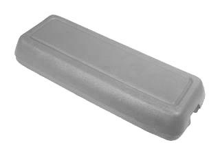 (image for) 79-86 CONSOLE ARM REST PAD - LIGHT GRAY
